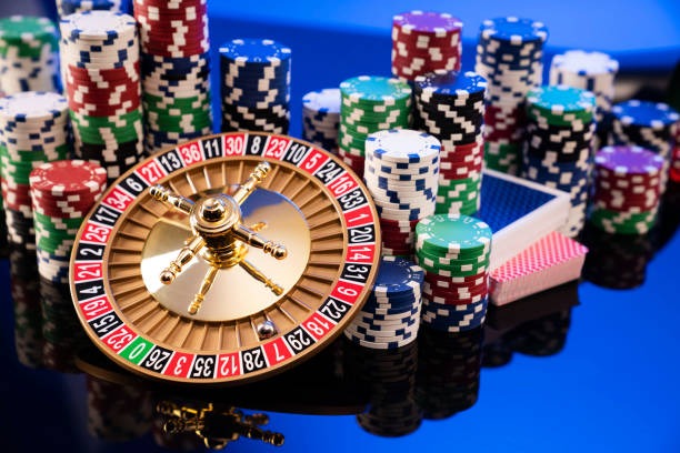 Multi-camera live dealer Ceme Online studio view