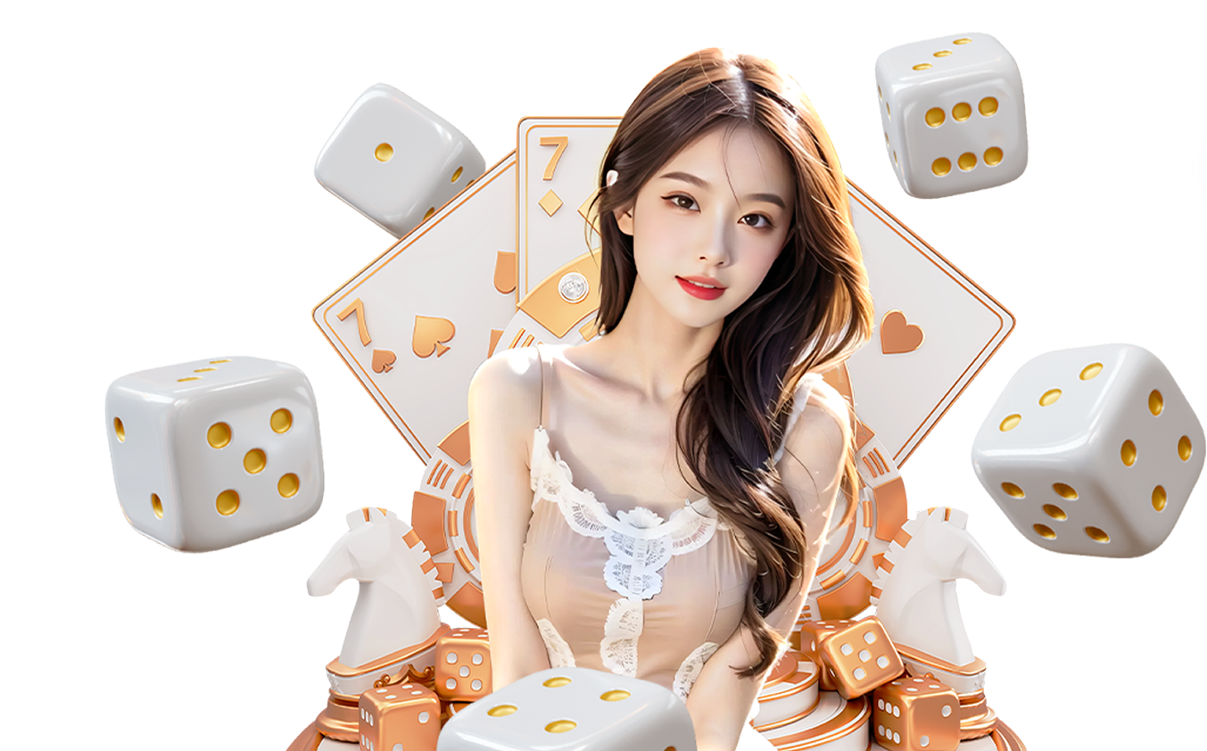 Professional live casino dealer at a modern table stream